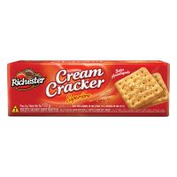 Biscoito Cream Cracker Amanteigado Richester Superiore 170g - Caixa com 36 unidades