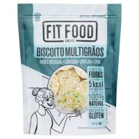 Biscoito de Arroz Multigros Fit Food 90g - Caixa com 12 unidades